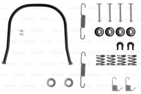 Монтажный набор тормозной колодки NISSAN MICRA I 1.0/1.2 12.82-07.92 BOSCH 1987475095