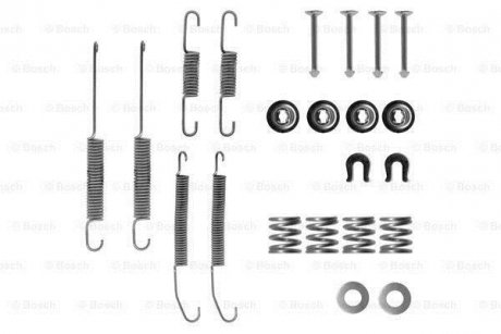 Монтажный набор тормозной колодки NISSAN 100 NX 1.6 03.90-10.94 BOSCH 1987475131 (фото 1)