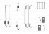 Фото автозапчастини монтажний набір гальмівної колодки SUZUKI ALTO 1.0 01.09- BOSCH 1 987 475 323 (фото 1)