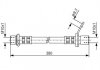 Фото автозапчастини гальмівний шланг, задній ліва (довжина 380мм, M10x1/M10x1) TOYOTA AVENSIS 1.6-2.0D 09.97-02.03 BOSCH 1987476163 (фото 1)
