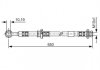 Фото автозапчасти тормозной шланг, задний левая (длина 650мм, 10,19мм, M10x1, кожух) NISSAN PRIMERA 1.6-2.2D 01.02- BOSCH 1987476364 (фото 1)