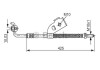Фото автозапчасти тормозной шланг, передняя левая (длина 425мм, диаметр 10мм, M10x1, упругий элемент) FORD ESCORT V, ESCORT V EXPRESS, ORION III 1.3-2.0 BOSCH 1987476568 (фото 1)