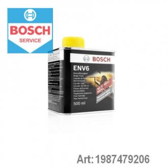 Фото автозапчасти тормозная жидкость DOT5.1 BOSCH 1987479206