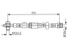 Фото автозапчастини гальмівний шланг, передня ліва/права (довжина 515мм, M10x1,5/M10x1) SEAT MII; SKODA CITIGO, E-CITIGO; Volkswagen LOAD UP, UP! 1.0/1.0CNG/Electric 08.11- BOSCH 1 987 481 673 (фото 1)