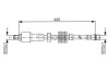 Фото автозапчастини гнучкий гальмівний шланг передній лівий/правий (довжина 440 мм) DS DS 4; CITROEN C4 II, DS4 1.2-2.0D 11.09- BOSCH 1 987 481 688 (фото 1)