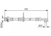 Фото автозапчастини гальмівний шланг передня права (довжина 495мм, 10мм, M10x1) HONDA ACCORD VIII 2.0/2.2D/2.4 06.08- BOSCH 1987481730 (фото 1)