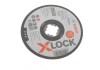 Фото автозапчасти круг зачисний X-LOCK Standard for Inox 125 x 1 x 22,23 mm BOSCH 2608619262 (фото 1)