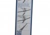 Бескаркасные щетки заднего стеклоочистителя со спойлером (1 шт.) A230H Aerotwin 240 мм MERCEDES A (W176) 06.12-05.18 BOSCH 3 397 006 864 (фото 6)