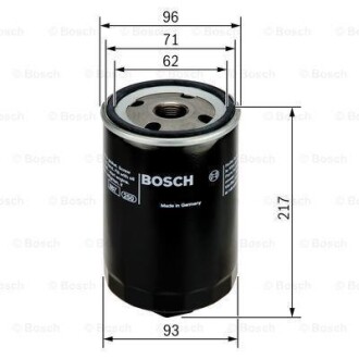 Фото автозапчастини фільтр масла BOSCH F026407052