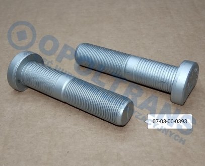 Фото автозапчасти болт колеса з круглою головкою з різьбою m22x1,5x96mm, ocynk oe BPW 07-03-00-0393