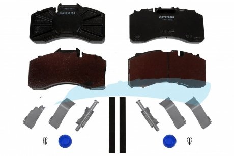 Фото автозапчасти тормозные колодки TS2 4309 ECO PLUS 3 19R BPW 09.801.08.73.0