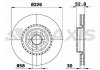 Фото автозапчастини диск гальмівний BRAXIS AD1090 (фото 1)