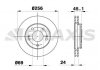Фото автозапчастини диск гальмівний BRAXIS AE0748 (фото 1)