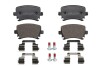 Фото автозапчасти комплект тормозных колодок задний AUDI A3, A6 ALLROAD C6, A6 C6, TT; SEAT LEON, LEON SC, LEON ST; SKODA OCTAVIA III, SUPERB II; Volkswagen CC B7, EOS, GOLF V, GOLF VI, PASSAT ALLTRACK B7 1.2-4.2 07.03- BRECK 23914 00 704 10 (фото 1)