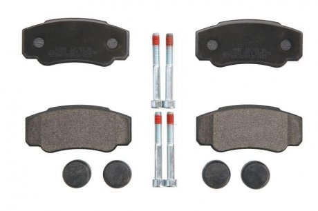 Комплект гальмівних колодок задній (з комплектуючими) CITROEN JUMPER; FIAT DUCATO; PEUGEOT BOXER 1.9D-2.8D 02.94- BRECK 23921 00 703 00 (фото 1)