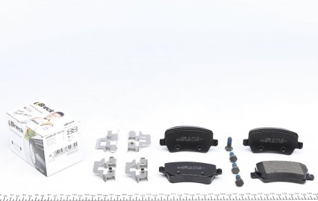 Колодки тормозные (задние) Land Rover Range Rover 11-/Volvo S80/V70 06- (TRW) BRECK 24496 00 702 00 (фото 1)