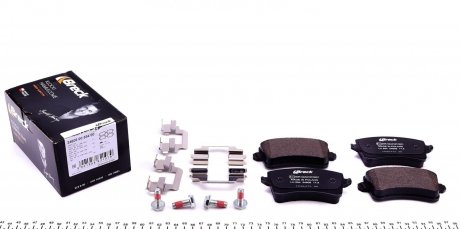 Колодки гальмівні (задні) Audi A4/A5/Q5 07- (Lucas) (ceramic) High quality BRECK 24606 00 554 00 (фото 1)