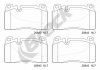 Комплект гальмівних колодок керамічний фасад AUDI Q5; PORSCHE MACAN 2.0-3.0D 11.08- BRECK 25643 00 551 00 (фото 4)