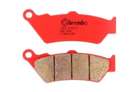 Фото автозапчасти тормозные колодки шоссейное sinter BREMBO 07BB03SP