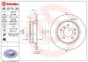 Фото автозапчасти тормозной диск задний левая/правая BMW 5 (E34) 1.8-3.4 06.87-07.96 BREMBO 08.5174.34 (фото 1)