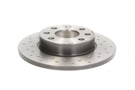 Тормозной диск, Xtra, Перфорированный, передняя, левое/правое, наружный диаметр 240 мм, толщина 11 мм, OPEL CORSA C 1.0/1.2 09.00-12.09 BREMBO 08.8638.1X