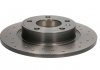 Тормозной диск, Xtra, перфорированный, задний, левое/правое, наружный диаметр 264 мм, толщина 10 мм, OPEL ADAM, CORSA D, CORSA E 1.0-1.7D 08.06- BREMBO 08.9460.3X (фото 1)