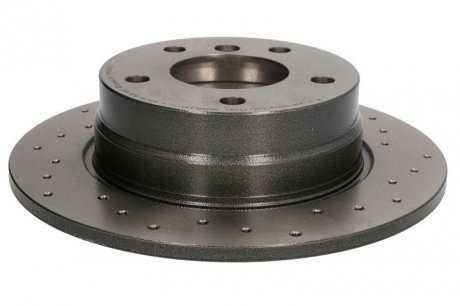 Тормозной диск, Xtra, перфорированный; полный, перфорированный, задний, левое/правое, наружный диаметр 280 мм, толщина 10 мм, BMW 1 (E81), 1 (E87) 1.6/2.0/2.0D 06.04-12.11 BREMBO 08.9787.1X