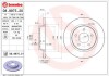 Фото автозапчастини гальмівний диск задня ліва/права MAZDA 3, 5 1.6D-2.5 10.03- BREMBO 08.9975.20 (фото 1)