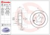 Фото автозапчастини гальмівний диск задній ліва/права MITSUBISHI LANCER VIII 1.5-2.0D 01.08- BREMBO 08.A114.71 (фото 1)