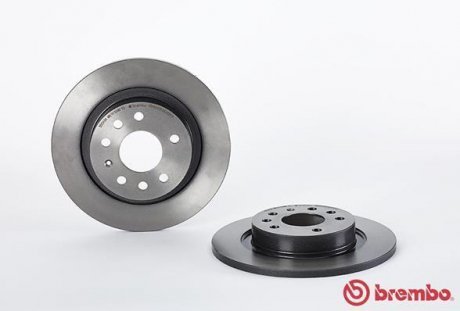 Тормозной диск задний левая/правая FIAT CROMA 1.8/1.9D/2.2 06.05- BREMBO 08.A224.11