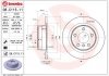 Тормозной диск задний левая/правая BMW 1 (F20), 1 (F21), 2 (F22, F87), 2 (F23) 1.5-2.0D 11.10- BREMBO 08.C115.11 (фото 1)