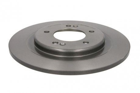 Тормозной диск задний левая/правая (высокоуглеродистая, с болтами) HYUNDAI I40, I40 CW 1.6/1.7D/2.0 07.11- BREMBO 08.C250.21