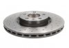 Тормозной диск, Xtra, Перфорированный, передняя, левое/правое, наружный диаметр 284 мм, толщина 22 мм, ALFA ROMEO 147, 156, GT, GTV, SPIDER; FIAT DOBLO, QUBO; OPEL COMBO 1.3D-3.0 06.95- BREMBO 09.4939.2X (фото 1)