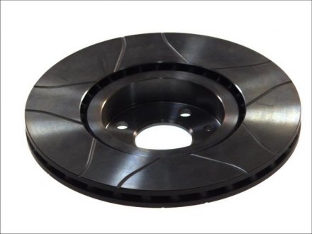Тормозной диск, Max, Сквозные насечки, наружный диаметр 284 мм, толщина 22 мм, ABARTH 500/595/695, 500C/595C/695C; CITROEN NEMO; FIAT BRAVO II, DOBLO 1.3D-2.4D 07.99- BREMBO 09.4939.75 (фото 1)