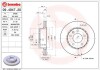 Фото автозапчастини гальмівний диск перед ліва/права OPEL OMEGA A 1.8-2.4 09.86-04.94 BREMBO 09.4947.20 (фото 1)