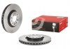 Гальмівний диск передня ліва/права (з гвинтами) FIAT TIPO 1.3D-1.6D 10.15- BREMBO 09.5180.41 (фото 2)
