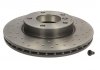 Тормозной диск, Xtra, Перфорированный, передняя, левое/правое, наружный диаметр 286 мм, толщина 22 мм, BMW 3(E36), 3(E46), Z3(E36), Z4(E85) 1.6-2.8 09.90-02.09 BREMBO 09.5390.3X (фото 1)