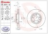 Фото автозапчасти тормозной диск перед левой/правой CITROEN XM 2.0-3.0 05.89-10.00 BREMBO 09.5574.10 (фото 1)