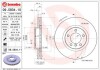 Фото автозапчасти тормозной диск перед левой ((с болтами)) BMW 3 (E36) 3.0 11.92-07.95 BREMBO 09.5934.11 (фото 1)