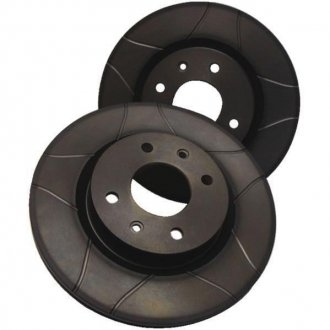 Тормозной диск, Max, сквозные насечки, наружный диаметр 296 мм, толщина 22 мм, BMW 5 (E39) 2.0-3.5 09.95-05.04 BREMBO 09.6924.75 (фото 1)