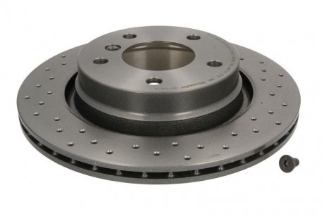 Тормозной диск, Xtra, Перфорированный, задний, левое/правое, наружный диаметр 294 мм, толщина 19 мм, BMW 3 (E46) 1.9-2.8 02.98-12.07 BREMBO 09.7702.1X