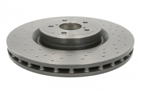 Тормозной диск, Xtra, Перфорированный, передняя, левое/правое, наружный диаметр 326 мм, толщина 30 мм, SUBARU IMPREZA 2.0/2.5 12.00-12.08 BREMBO 09.7812.1X