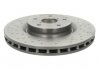 Гальмівний диск, Xtra, Перфорований, передня, ліве/праве, зовнішній діаметр 326 мм, товщина 30 мм, SUBARU IMPREZA, WRX 2.0/2.5 11.01- BREMBO 09.7812.2X (фото 1)