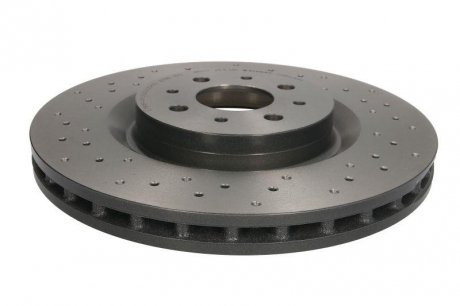 Гальмівний диск, Xtra, Перфорований, передня, ліве/праве, зовнішній діаметр 305 мм, товщина 28 мм, ALFA ROMEO MITO 1.4 08.08- BREMBO 09.8004.4X