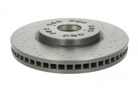 Гальмівний диск, Xtra, Перфорований, передня, ліве/праве, зовнішній діаметр 296 мм, товщина 32 мм, LEXUS GS, IS I, IS SPORTCROSS 2.0-4.3 01.93-10.05 BREMBO 09.8402.1X