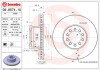 Фото автозапчасти тормозной диск перед левой/правой (335mmx34mm) MERCEDES ATEGO 01.98-10.04 BREMBO 09857410 (фото 1)