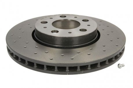 Тормозной диск, Xtra, Вентилируемый, Перфорированный, передняя, левое/правое, наружный диаметр 286 мм, толщина 26 мм, VOLVO S60 I, S80 I, V70 II, XC70 I 2.0-3.0 11.97-04.10 BREMBO 09.8633.1X (фото 1)