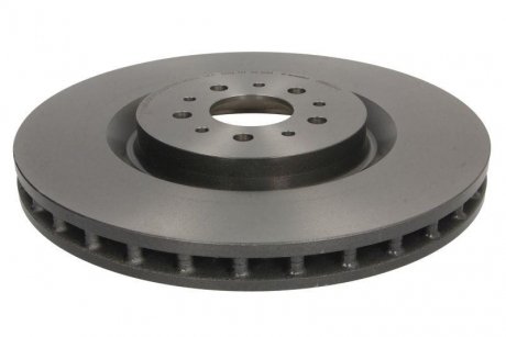 Тормозной диск перед левая/правая (высокоуглеродистая, с болтами) ALFA ROMEO 147, 156, GT, GTV, SPIDER 1.9D/3.2 03.02-09.10 BREMBO 09.8933.11 (фото 1)