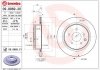 Тормозной диск задний левая/правая NISSAN LEAF, QASHQAI I, SKYLINE, X-TRAIL; RENAULT KOLEOS I 1.5D-Electric 02.01- BREMBO 09.8969.21 (фото 1)