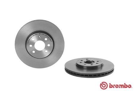 Фото автозапчасти тормозной диск OPEL ASTRA CLASSIC, ASTRA H, ASTRA H GTC 1.2-1.9D 01.04- BREMBO 09.9159.21